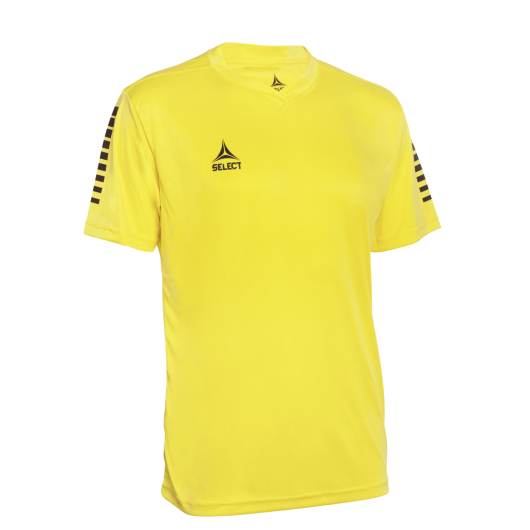Футболка SELECT Pisa player shirt s/s Yellow-Black
